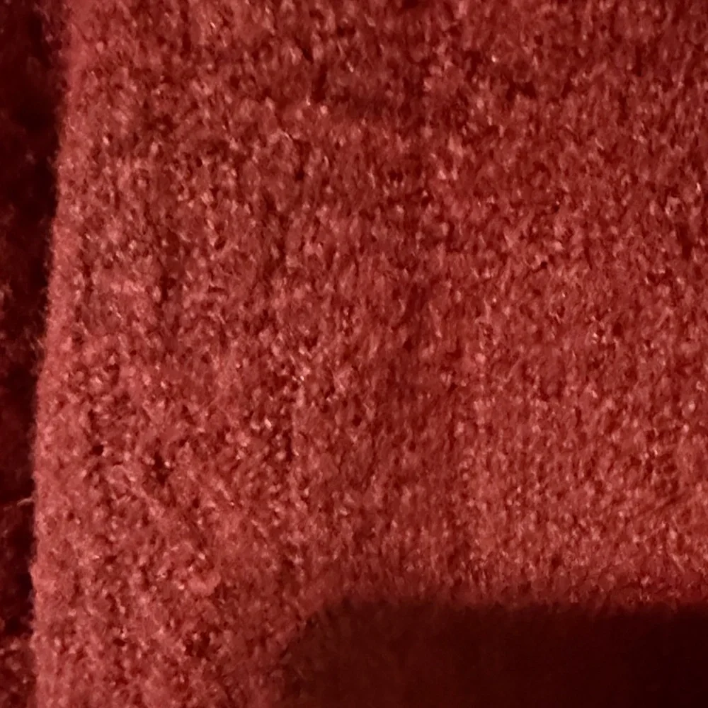 Cupshe Women's Burgundy V-Neck Reversible Sweater - Picture 7 of 11